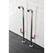 Aqua Vintage AE810S6DKL Freestanding Tub Supply Line, Polished Nickel AE810S6DKL - alternate 3